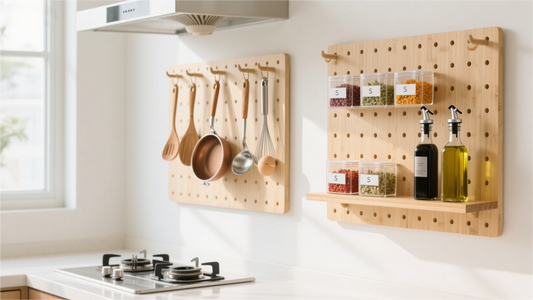 5 Smart Ways to Use Pegboards in Small Kitchens