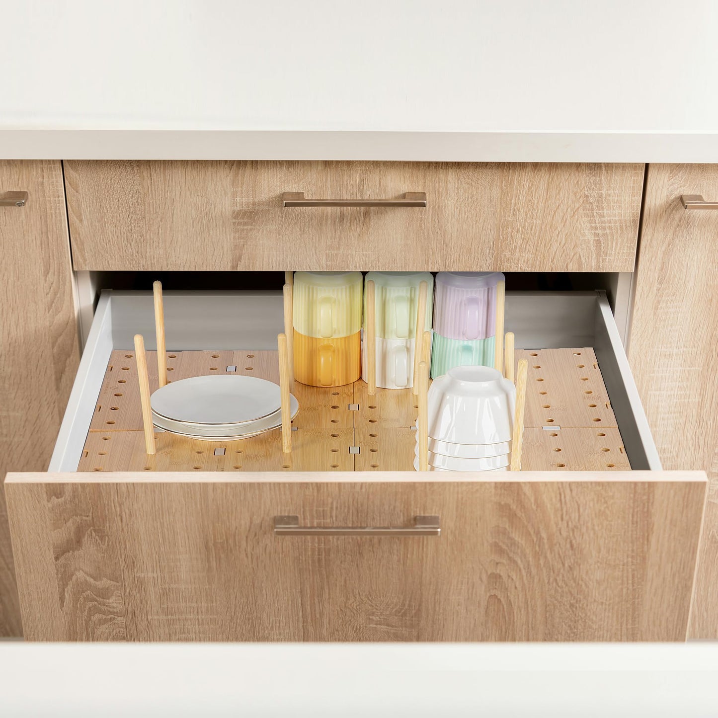 Peg Board Drawer Organizer