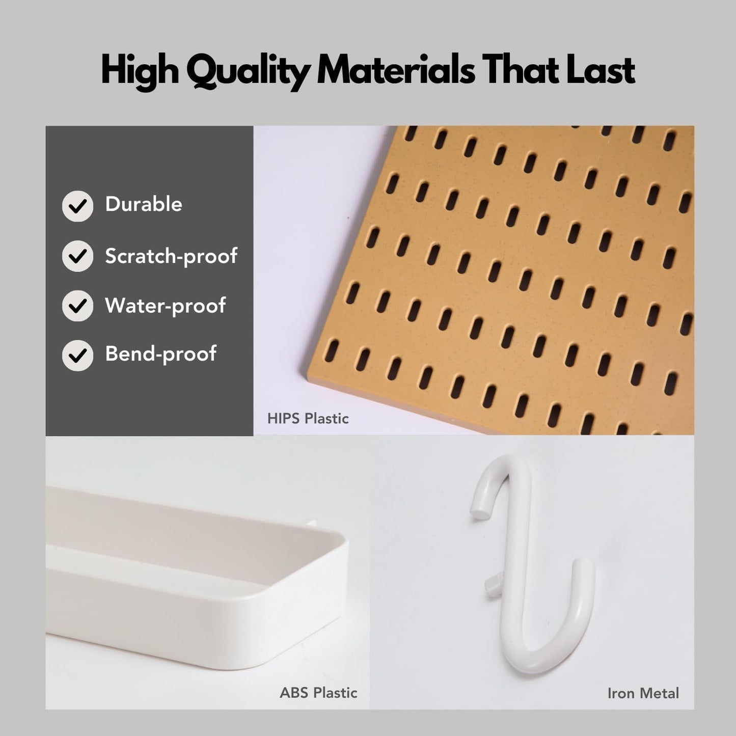 Keepo Pegboard Combination Kit